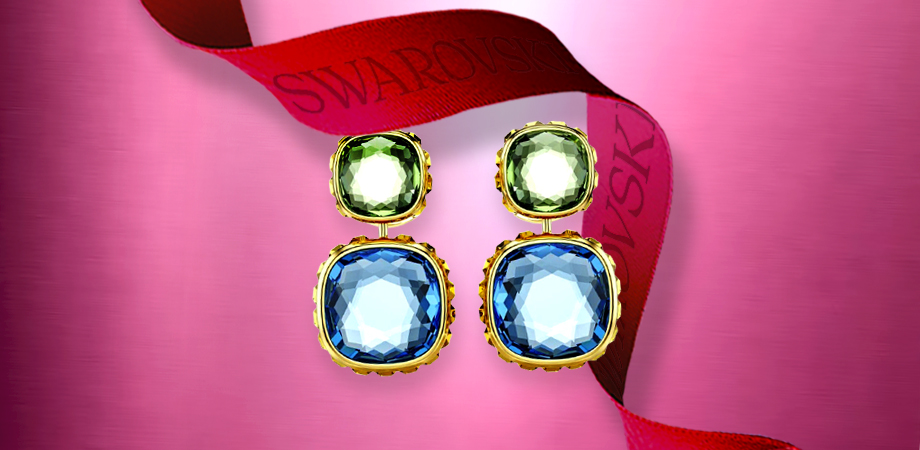 Earrings with Large Stones