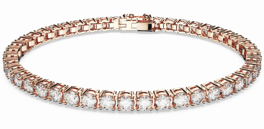 Tennis Bracelet in Gold Color