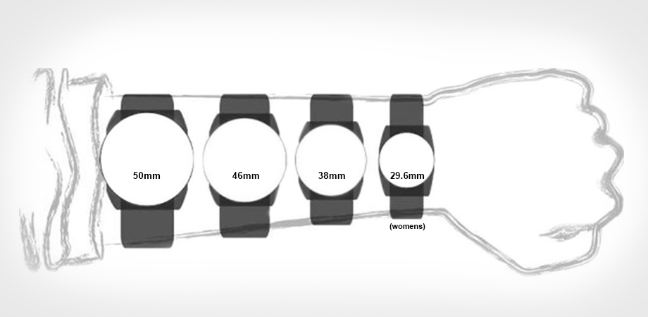 How to choose a watch based on wrist size