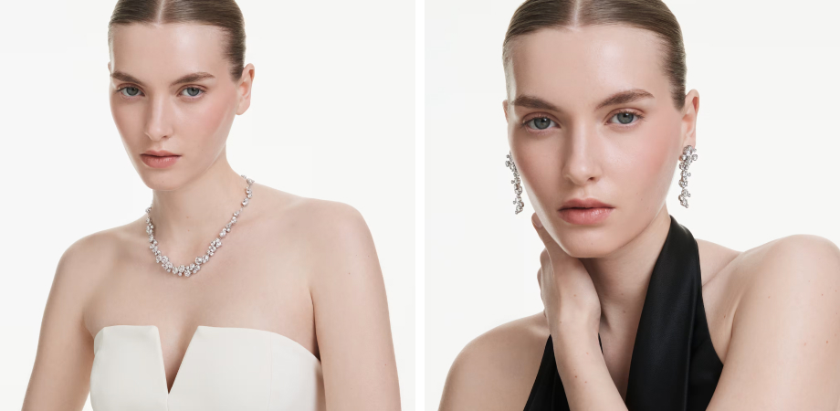 In formal settings, Constella's multi-layered arrangement allows you to achieve a truly luxurious effect.